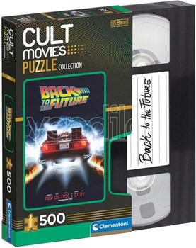 Puzzle Clementoni Cult Movies Back To The Future 500 elementów (8005125351107)