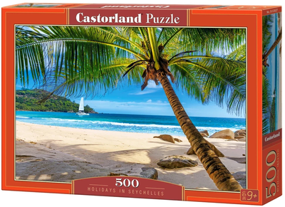Пазл Castorland Holidays in Seychelles 500 елементів (5904438053827)