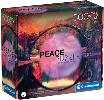 Puzzle Clementoni Peace Collection Mindful Reflection 500 elementów (8005125351190)