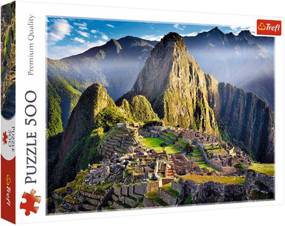 Puzzle Trefl Zabytkowe sanktuarium Machu Picchu 500 elementów (5900511372601)
