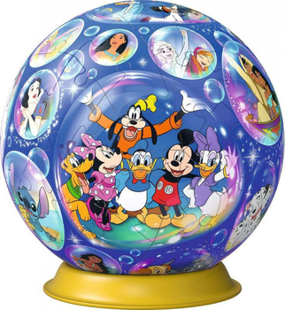 3D Пазл Ravensburger Куля Disney Characters 72 елементи (4005556115617)