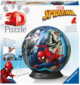 3D Puzzle Ravensburger Kula Spiderman 72 elementy (4005556115631)