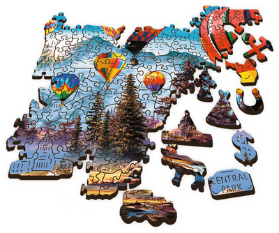 Puzzle drewniane Trefl Kolorowe balony 1000 elementów (5900511201437)