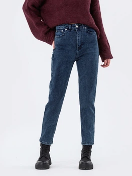 Джинсы утепленные Slim Fit женские Dressa 65584 34 Синие (2000406091648_D)