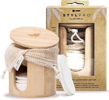 Диски для вмивання Stylideas Stylpro Bamboo Barrel Lote 10 шт (5060288331598)