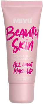 Podkład Miyo Beauty Skin Foundation nawilżający z kwasem hialuronowym 02 Shell 30 ml (5901780769871)