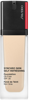 Podkład do twarzy Shiseido Synchro Skin Self-Refreshing Foundation SPF 30 długotrwały 120 Ivory 30 ml (730852160736)