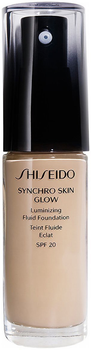 Podkład Shiseido Synchro Skin Glow Luminizing Fluid Foundation w płynie Golden 1 SPF 20 30 ml (729238135499)