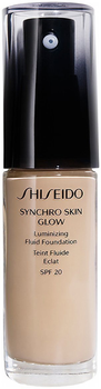 Праймер Shiseido Synchro Skin Glow Luminizing Fluid Foundation Golden 2 SPF 20 30 мл (729238135505)