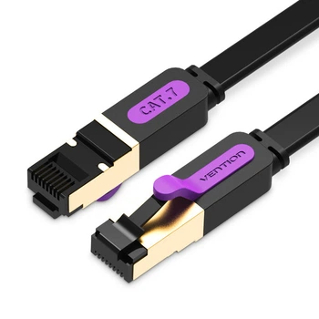 Патч-корд Vention CAT7 SSTP Ethernet, 20 m, Black (ICABQ) Чорний 26399