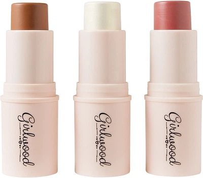 Набор стиков - Girlwood (blush/8g + higlighter/8g + bronzer/8g) Набор стиков (1054292-0-2)