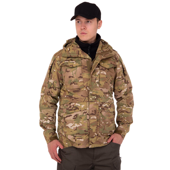 Куртка тактична з окремою флісовою підстібкою SP-Sport ZK-25 розмір: XXL Колір: Камуфляж Multicam