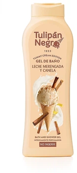 Гель для ванны и душа с ароматом корицы - Tulipan Negro Yummy Cream Edition Milk Meringue & Cinnamon Bath And Shower Gel 650ml (1102938-1469062-2)