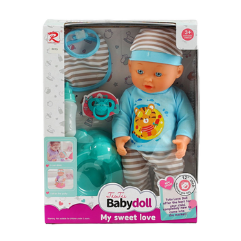 Пупс функциональный с аксессуарами BabyDoll 32 см