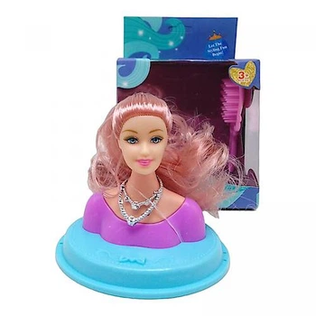 Голова для зачісок рожева MIC (2512)