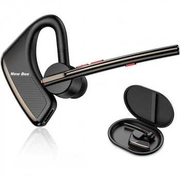 Bluetooth-гарнитура New Bee M50 Bluetooth 5.2 блютуз гарнитура Black (YM1444)