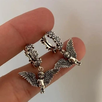 Серьги Ангелочки, 3*2.5см, 0913329