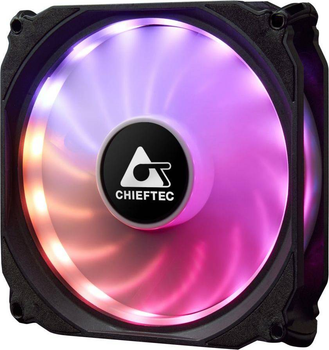 Zestaw wentylatorow Chieftec 3x120mm RGB (CF-3012-RGB)