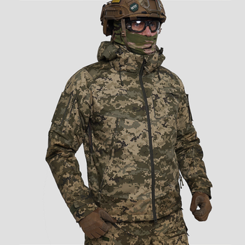 Зимова тактична куртка UATAC Pixel RIP-STOP Climashield Apex S
