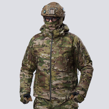 Тактична зимова куртка UATAC Multicam Ripstop Climashield Apex L