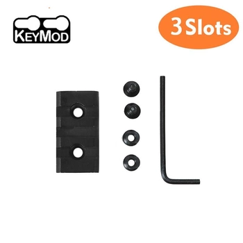 Планка для цівки KeyMod 3 Slot Picatinny/Weaver