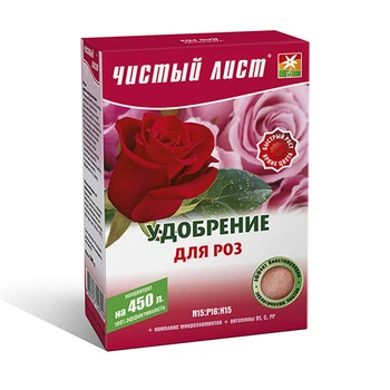 Добриво Чистий Лист кристалічне для троянд 300 г