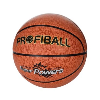 Мяч баскетбольный Profi Ball MS-3426 ПУ, ламинированный, игла, Оранжевый