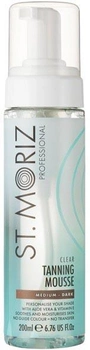 Пінка-мус для автозасмаги St. Moriz Clear Pro Tanning Mousse Medium Dark 200 мл (5060427354761)