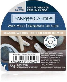 Ароматичний віск Yankee Candle Wax Melt Seaside Woods 22 г (5038581109398)