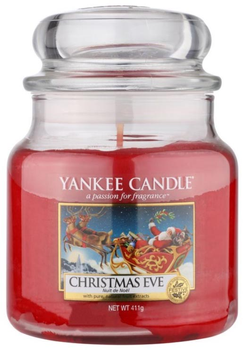 Świeca zapachowa Yankee Candle średni słój Christmas Eve 411 g (5038580026962)