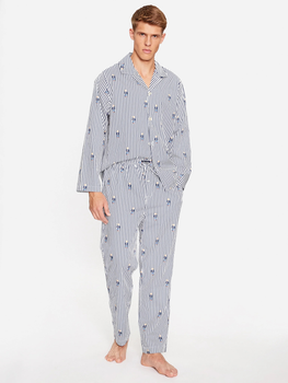 Piżama (koszula + spodnie) męska bawełniana Polo Ralph Lauren PRL714899627005 XL Wielobarwna (3616858032680)