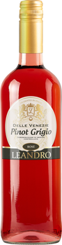 Вино Leandro Pinot Grigio Delle Venezie Rose рожеве сухе 0.75 л 12% (8005017103388)