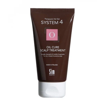 Пилинговая маска для кожи головы SIM Sensetive System 4 Oil Cue Scalp treatment O 75 ml