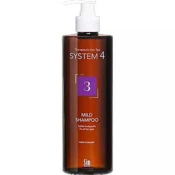 Шампунь для сухих, окрашенных и поврежденных волос Sim Sensitive System 4 "3" Mild Shampoo 500 мл