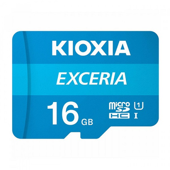 Карта памяти KIOXIA LMEX1L016GG2 Secure Digital Micro Exceria M203 16Gb/class 10 UHS I U1 Retail 10/adapter