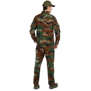 Костюм тактичний (сорочка та штани) Military Rangers ZK-SU1128 размер: S Цвет: Камуфляж Woodland