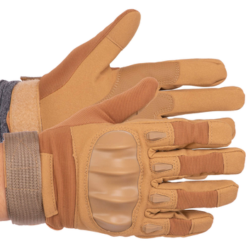 Перчатки тактические с закрытыми пальцами SP-Sport BC-8790 Колір: Хакі розмір: L