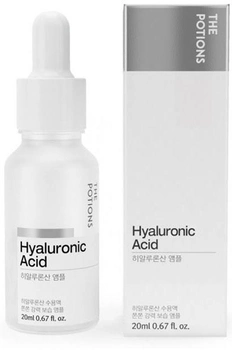 Serum do twarzy The Potions Hyaluronic Acid Ampoule nawilżające z kwasem hialuronowym 20 ml (8809631801305)