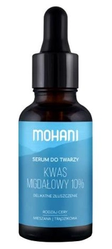 Serum do twarzy Mohani wygładzające z kwasem migdałowym 10% 30 ml (5902802721129)