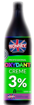 Емульсія Ronney Oxydant Creme для освітлення та фарбування волосся 3% 1000 мл (5060589154520)