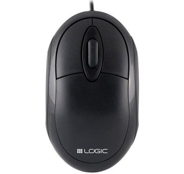 Мишка LogicConcept LM-11, 3 кн., 1000dpi, чорна (M-LC-LM11)