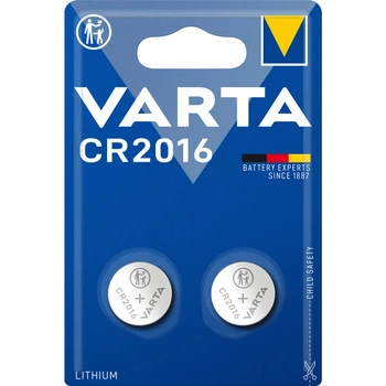 Батарейка литиевая Varta Lithium CR2016, 3V, блистер 2шт