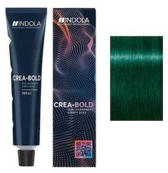 Крем-фарба Indola Crea-Bold Semi-Permanent з пігментами прямої дії Teal Green 100 мл (4045787903188)