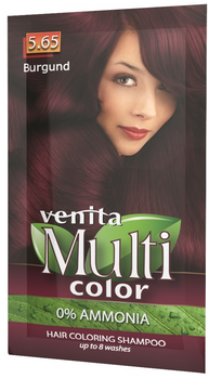 Шампунь Venita Multi Color фарбуючий 5.65 Burgund 40 г (5902101519625)