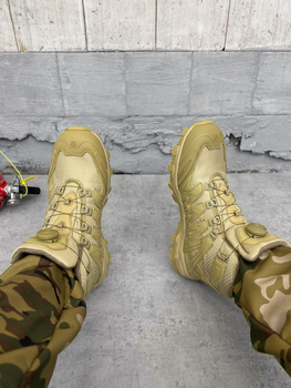 Тактичні черевики автовузол Tactical Combat Boots Coyote 42