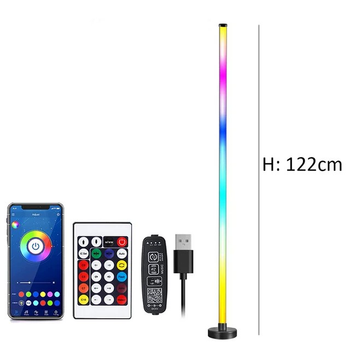 Умная световая панель SV RGB 122 см. с дистанционным управлением через приложение/пульт с синхронизацией музыки (sv3381)