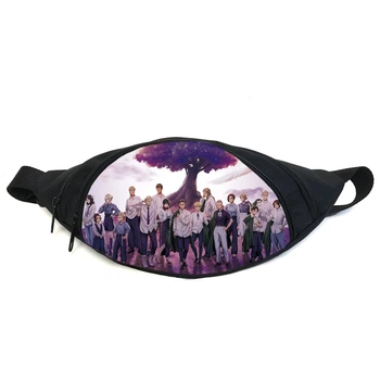 Поясная сумка бананка манга Атака титанов Attack on Titan (GBAT 030) Gear Bag черная