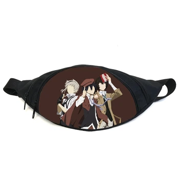 Поясная сумка бананка Бродячие псы Bungou stray dogs (GB BSD 04) Gear Bag черная