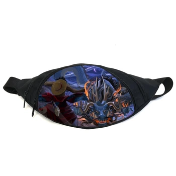 Поясная сумка бананка Большой куш One Piece (GB OP 08) Gear Bag черная