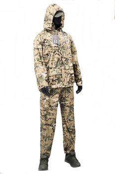 Протидощовий комплект MFH куртка+штани дощовий костюм - Operation-Camo мультикам XL